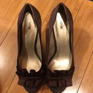 Brown heels